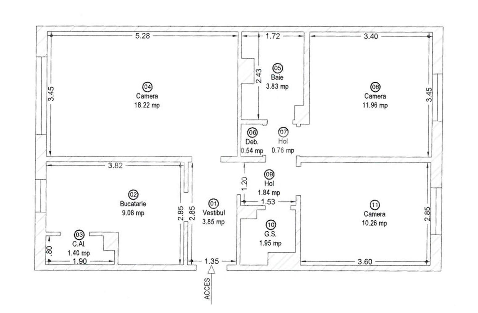 Apartament de vânzare 3 camere Intim - 84097AV | BLITZ Arad | Poza12