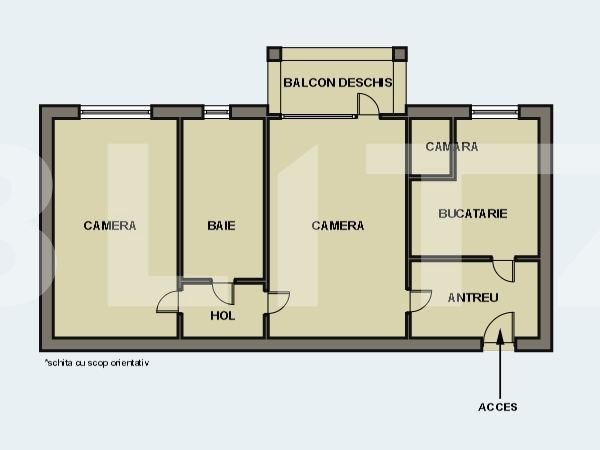 Apartament de vânzare 2 camere Bancilor - 84574AV | BLITZ Arad | Poza1