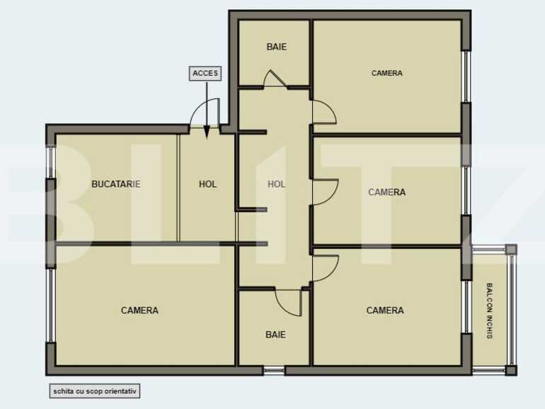 Apartament de vânzare 4 camere Micalaca - 85215AV | BLITZ Arad | Poza1