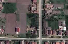 Teren intravilan 943 mp, front stradal 12,6 ml, Simand