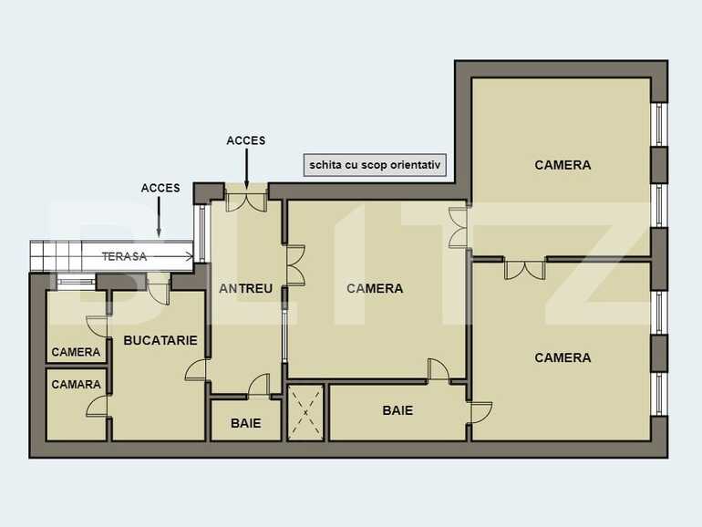 Apartament de vânzare 3 camere Ultracentral - 93006AV | BLITZ Arad | Poza1