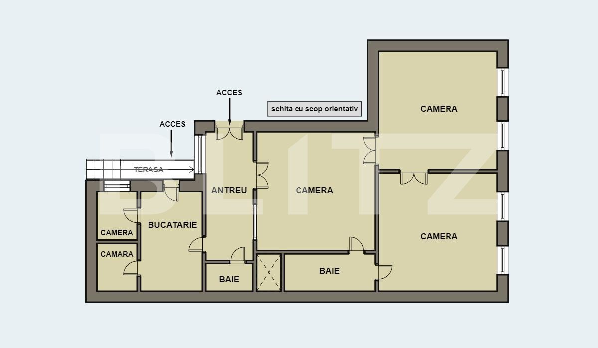 Apartament de vânzare 3 camere Ultracentral - 93006AV | BLITZ Arad | Poza1