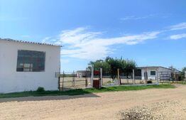 Teren intravilan ingradit, 3869 mp, livada, 2 magazii si birou, sat Horia