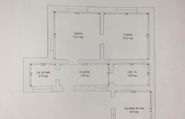 Casa renovabila, 2 camere, 57 mp, 300 mp teren, zona Vlaicu