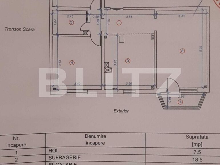 Apartament de vânzare 3 camere 9 Mai - 131295AV | BLITZ Bacău | Poza1