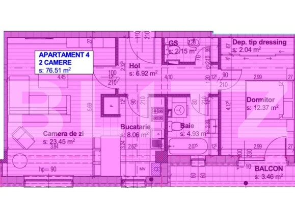 Apartament de vânzare 2 camere Central - 159875AV | BLITZ Bacău | Poza1