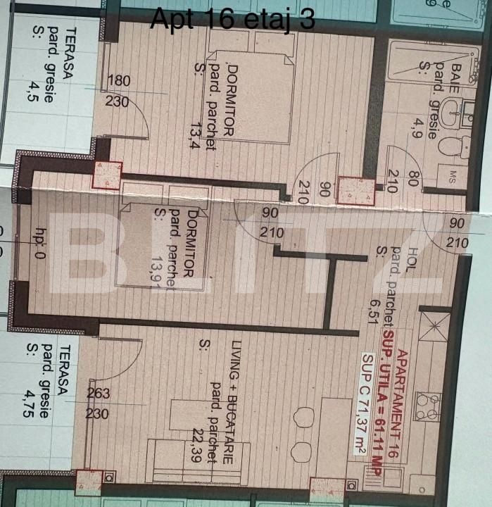 Apartament de vânzare 3 camere Sasar - 167849AV | BLITZ Baia Mare | Poza8