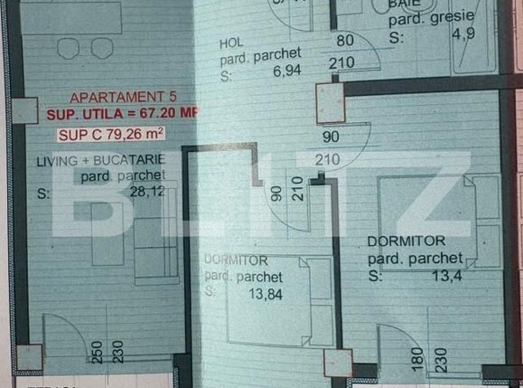 Apartament de vânzare 3 camere Sasar - 168001AV | BLITZ Baia Mare | Poza9