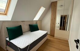 Apartament 2 camere, bloc nou 2024, curte privată și mansardă depozitare-mobilat