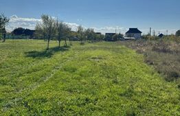 Teren intravilan – 14 ari, la intrare în Tăuții-Măgherăuș  utilitati la drum