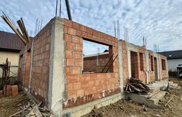 Duplex de vanzare, 124 mp, la rosu sau semifinisat