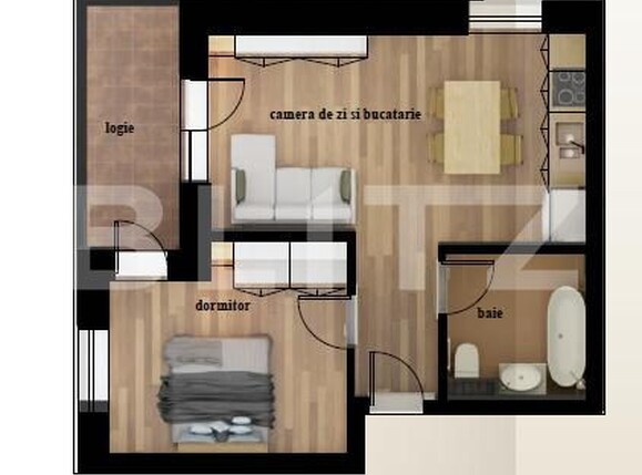 Garsonieră de vânzare Orasul Vechi - 181511AV | BLITZ Baia Mare | Poza3