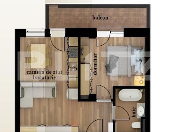 Apartament de vânzare 2 camere Orasul Vechi - 181535AV | BLITZ Baia Mare | Poza3
