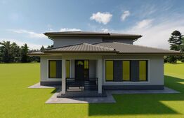 Casă nouă, P+1 – 260 mp utili | finisată la cheie | teren cu curte amenajată