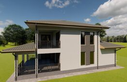 Casă nouă, P+1 – 260 mp utili | finisată la cheie | teren cu curte amenajată