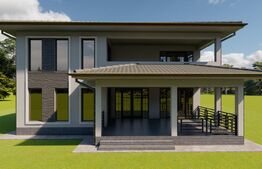 Casă nouă, P+1 – 260 mp utili | finisată la cheie | teren cu curte amenajată