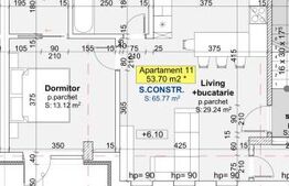 Apartament de vanzare, 65.77 mp, zona Central