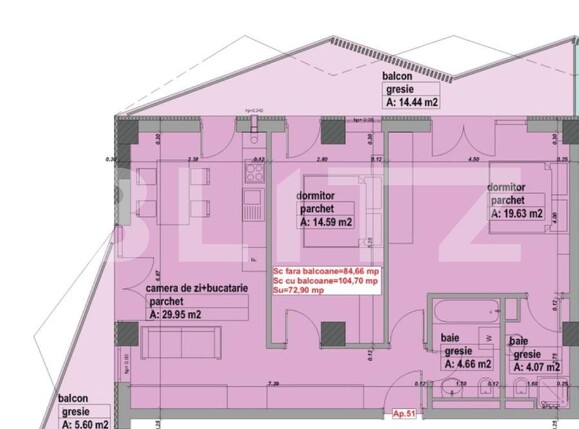 Apartament de vânzare 3 camere Progresul - 183385AV | BLITZ Baia Mare | Poza11