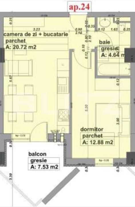 Apartament de vânzare 2 camere Sud-Est - 184063AV | BLITZ Baia Mare | Poza3