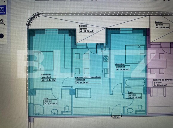 Apartament de vânzare 2 camere Republicii - 184720AV | BLITZ Baia Mare | Poza1