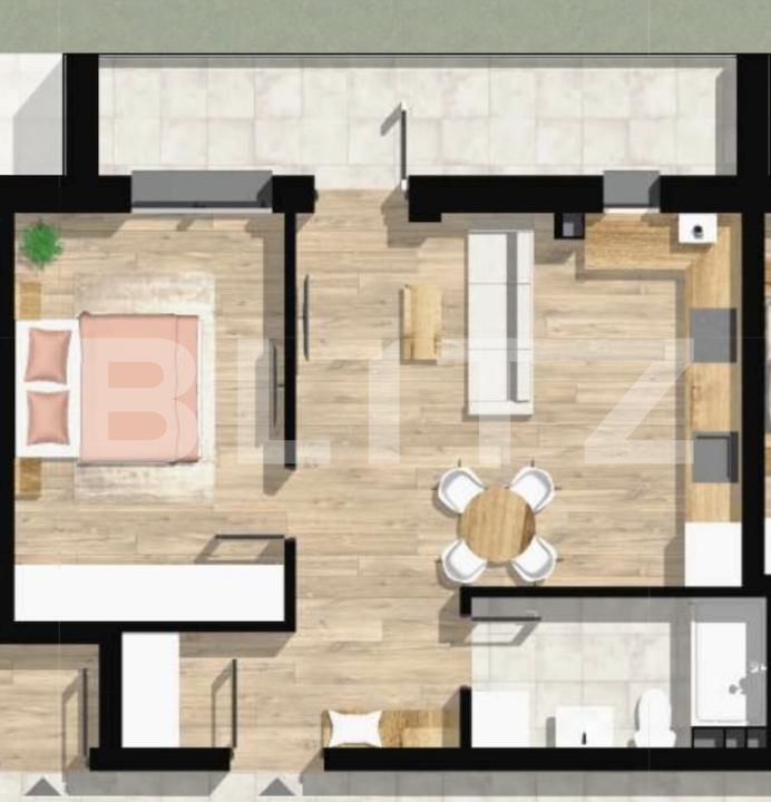 Apartament de vânzare 2 camere Central - 186163AV | BLITZ Baia Mare | Poza2