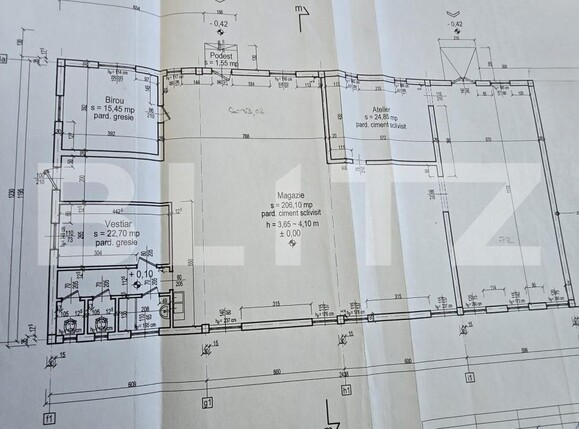 Spațiu industrial de vânzare Orasul Vechi - 186249SVI | BLITZ Baia Mare | Poza13