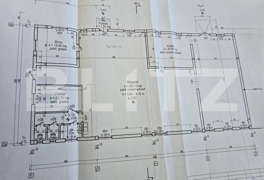 Spațiu industrial de vânzare Orasul Vechi - 186249SVI | BLITZ Baia Mare | Poza13