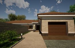 Casă la roșu în Tăuții Măgherăuș, teren 800 mp, acces triplu