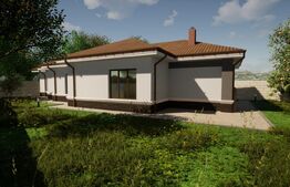 Casă la roșu în Tăuții Măgherăuș, teren 800 mp, acces triplu