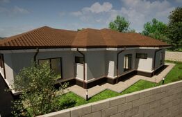 Casă la roșu în Tăuții Măgherăuș, teren 800 mp, acces triplu