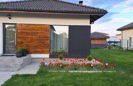 Casă modernă, parter, eficientă energetic, complet mobilată – Satu Nou de Jos