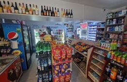 Spațiu comercial cu magazin alimentar + apartament, 89 mp, zona Sasar