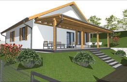 Casă Individuală Modernă – Panoramă Spectaculoasă spre Oraș și Munte