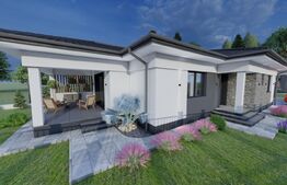 Casă la roșu în Groși, 144 mp construiți, teren 536 mp, priveliște superbă