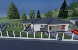 Casă la roșu în Groși, 144 mp construiți, teren 536 mp, priveliște superbă