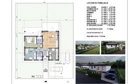 Casă nouă cu 2 dormitoare, 2 băi și teren 515 mp, lângă Baia Mare