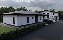 Casă nouă cu 2 dormitoare, 2 băi și teren 515 mp, lângă Baia Mare