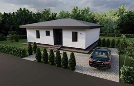 Casă cu teren 550 mp, disponibilă la roșu, semifinisat sau finisat