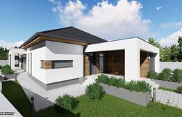 Teren intravilan 868mp, autorizatie si proiect casa