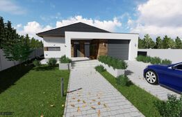 Teren intravilan 868mp, autorizatie si proiect casa