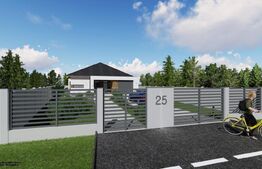 Teren intravilan 868mp, autorizatie si proiect casa