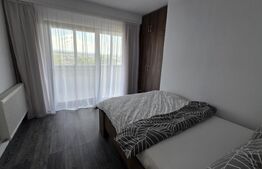 Etaj vilă, 2 dormitoare, 100 mp, terasă, grădină 700 mp și 2 parcări, zona Nord