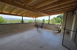 Etaj vilă, 2 dormitoare, 100 mp, terasă, grădină 700 mp și 2 parcări, zona Nord