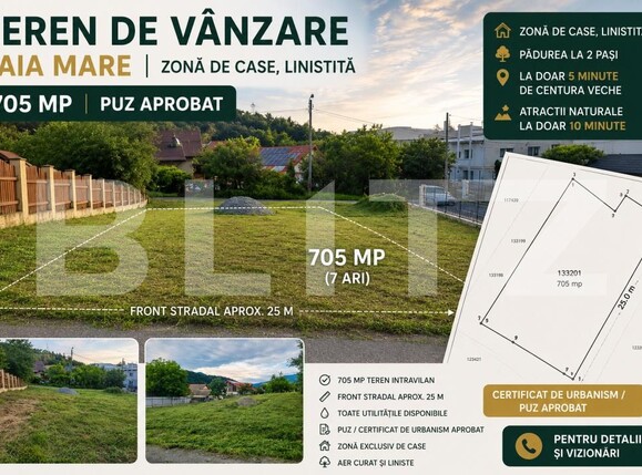 Teren de vânzare Nord-Est - 199163TV | BLITZ Baia Mare | Poza1
