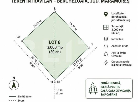 Teren de vânzare Berchezoaia - 200131TV | BLITZ Baia Mare | Poza1