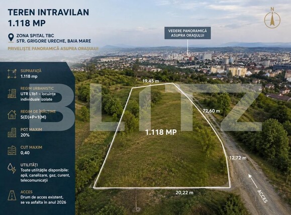 Teren de vânzare Sasar - 202934TV | BLITZ Baia Mare | Poza1