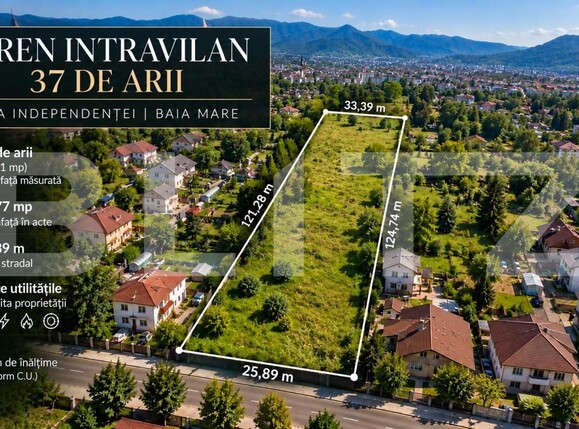 Teren de vânzare Independentei - 208350TV | BLITZ Baia Mare | Poza1