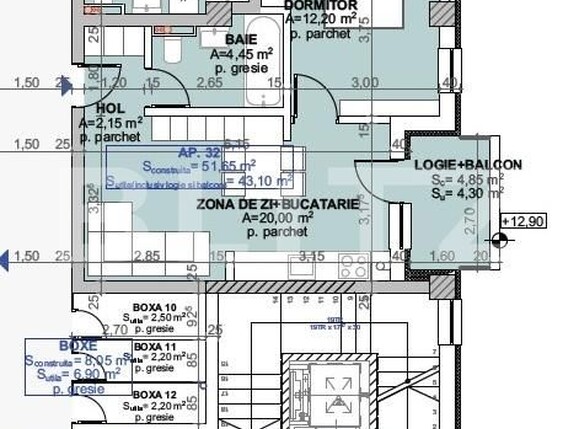 Apartament de vânzare 2 camere Orasul Vechi - 208377AV | BLITZ Baia Mare | Poza1