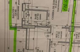 Apartament 2 camere semifinisat 