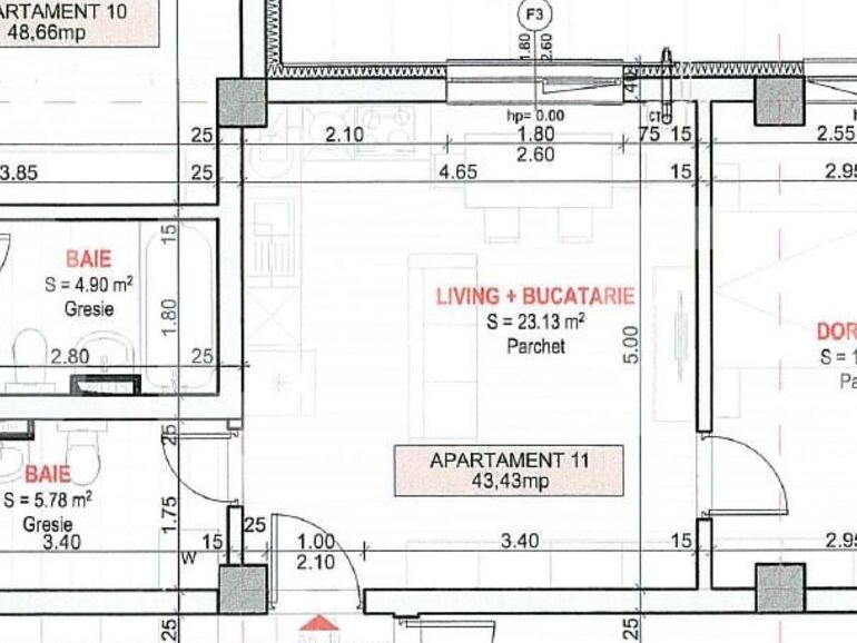 Apartament de vânzare 2 camere Centura - 103581AV | BLITZ Bistriţa | Poza1
